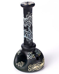 Standing Blasted Ornamental Knotwork Pipe