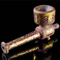 Gold Blasted Ornamental Knotwork Steamroller