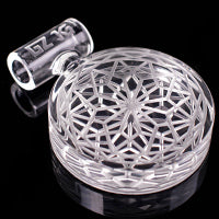 Kravin x GZ Blasted Sacred Geo Puck Pendant